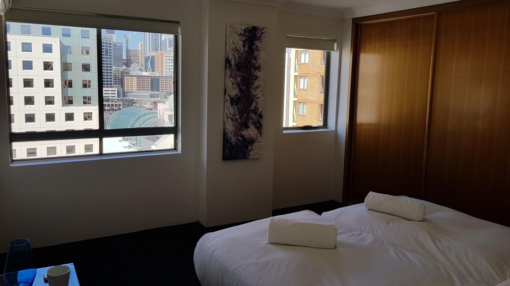 Liv Arena Apartments Darling Harbour Sydney Eksteriør bilde
